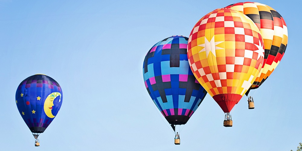 Hot air deals balloon day